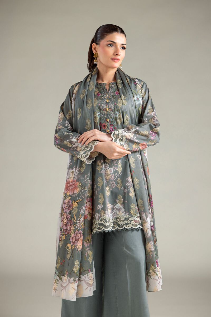 Embroidered | Jacquard | Tailored 3-Piece Jacquard | USD 75.00