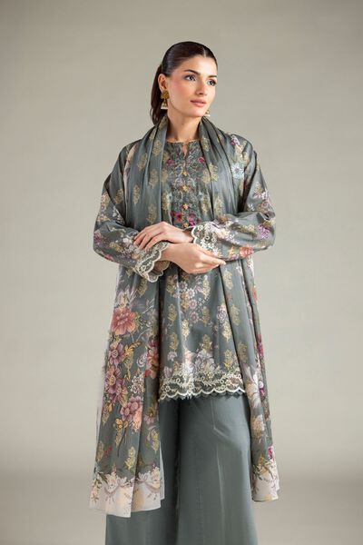 Embroidered | Jacquard | Tailored 3-Piece Jacquard | USD 75.00