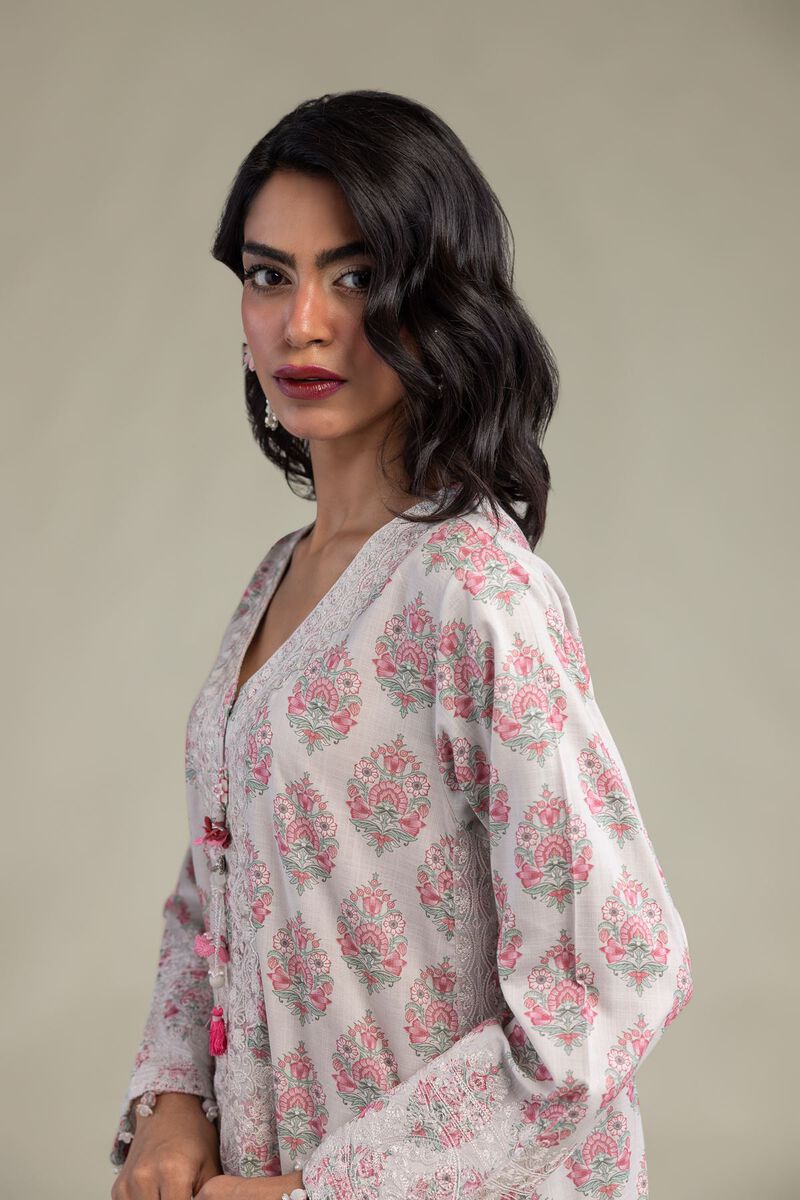 Embroidered | Raw Silk | Kurta | USD 65.00