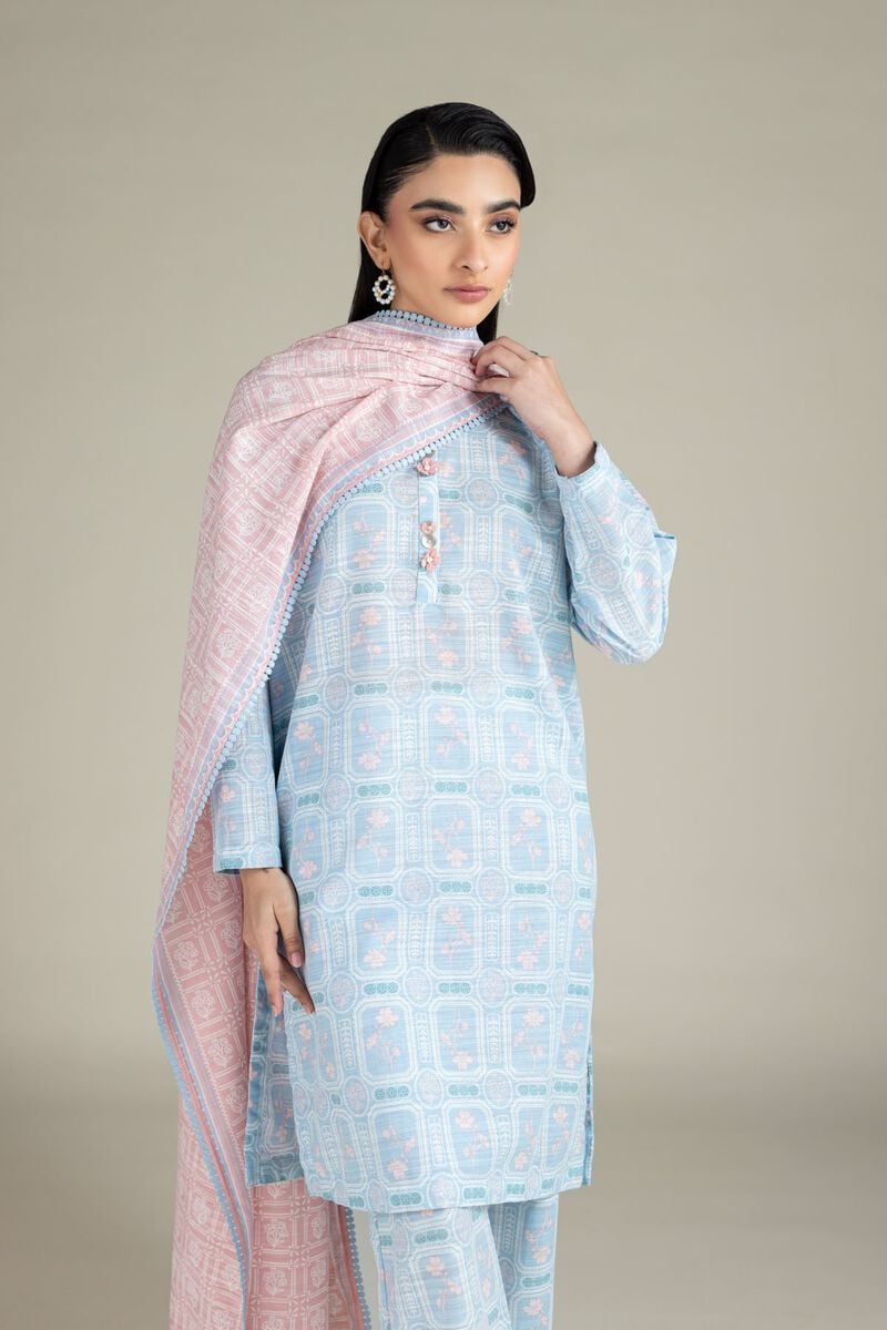 Printed | Textured Cotton | Dupatta | USD 17.00