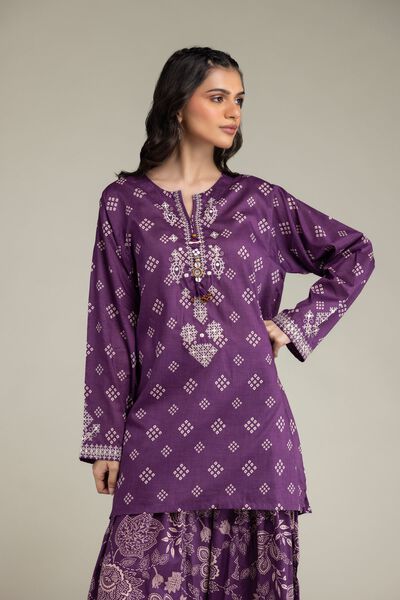 Embroidered | Cambric | Cambric Tailored 2-Piece | USD 55.00