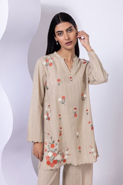 Embroidered | Leno | Kurta | USD 17.50