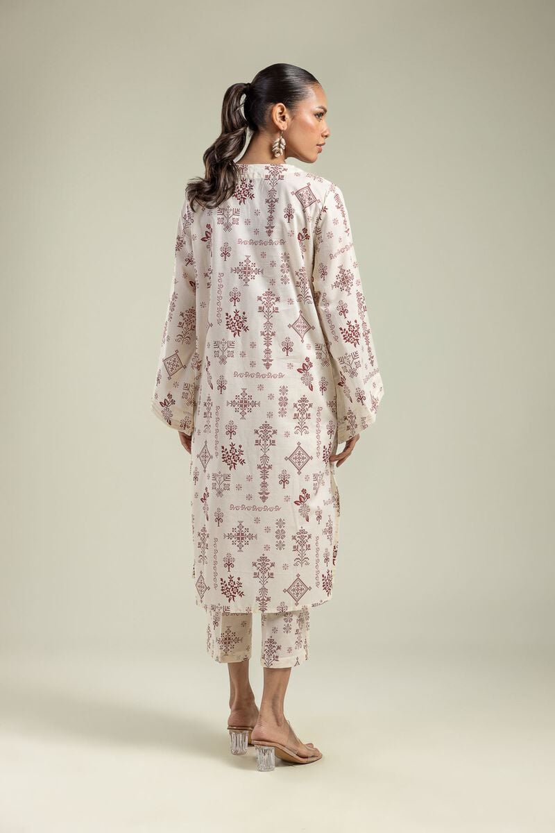 Printed | Cambric | Long Floral Kurta | USD 30.00