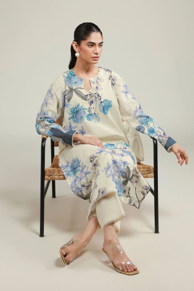 Printed | Messuri | Floral Tailored Set | USD 45.00