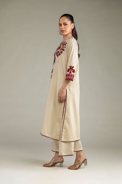 Embroidered | Cambric | Cambric Pants | USD 30.00