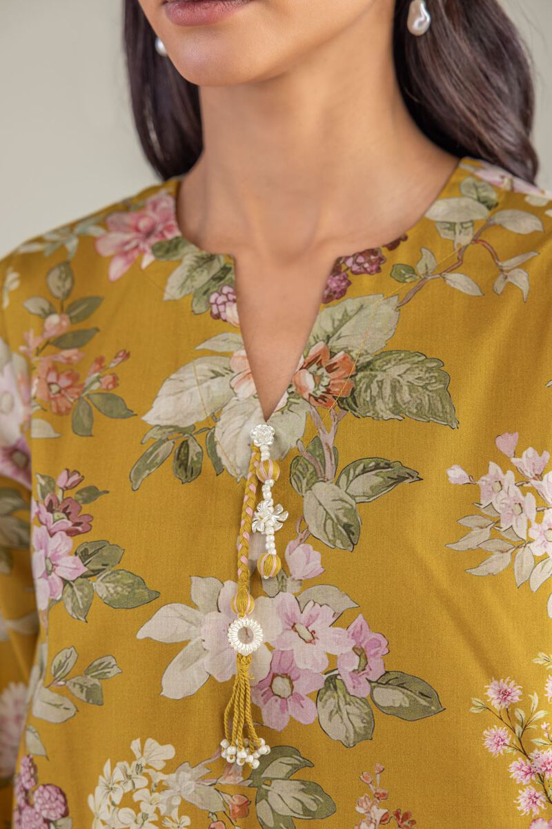Printed | Cambric | Floral Cambric Kurta | USD 35.00