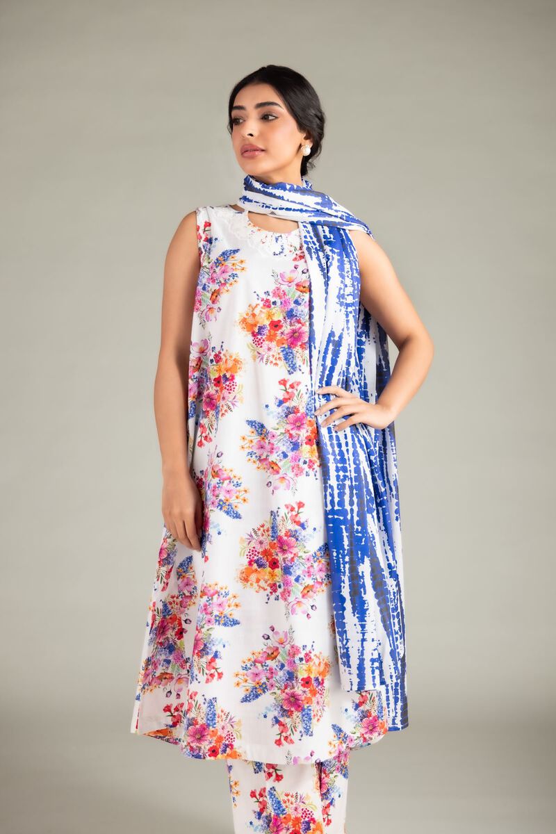 Printed | Textured Lawn | Dupatta | USD 25.00