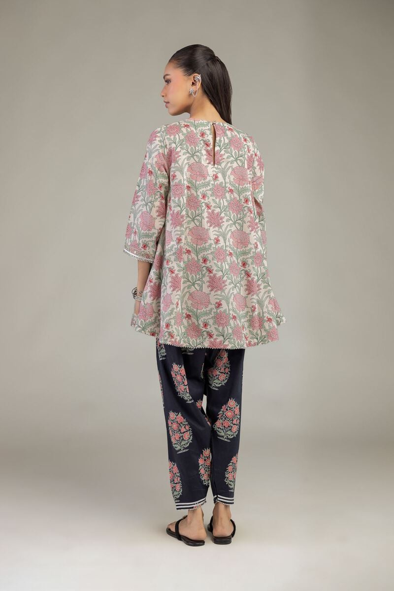 Embroidered | Cotton Viscose | Floral Cotton Kurta | USD 45.00