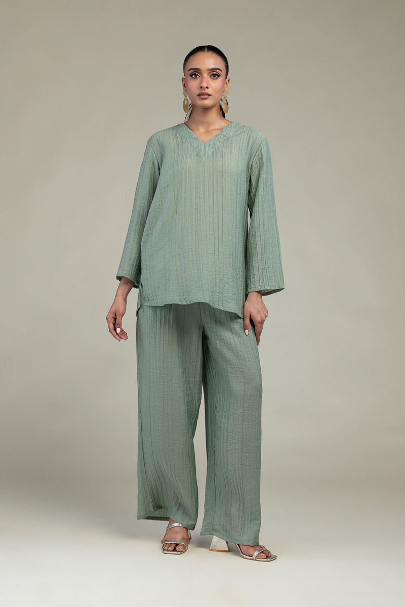 Dyed | Blended Crinkle | Blended Crinkle Trousers | USD 35.00