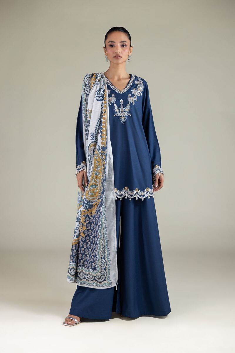 Embroidered | Polyester Silk | Dupatta | USD 30.00