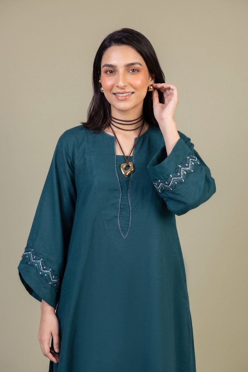 Embroidered | Light Khaddar | Khaddar 2-Piece Tailored | null