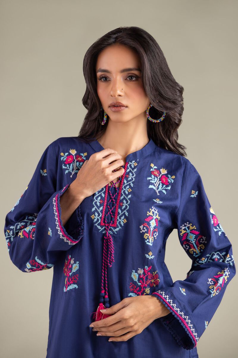 Embroidered | Cambric | Kurta | USD 40.00