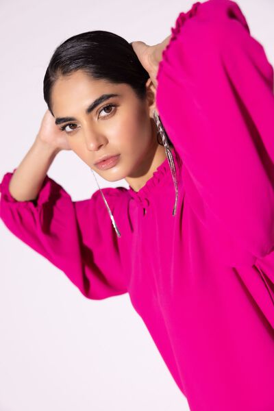 Dyed | Heavy Georgette | Blouse | USD 9.00