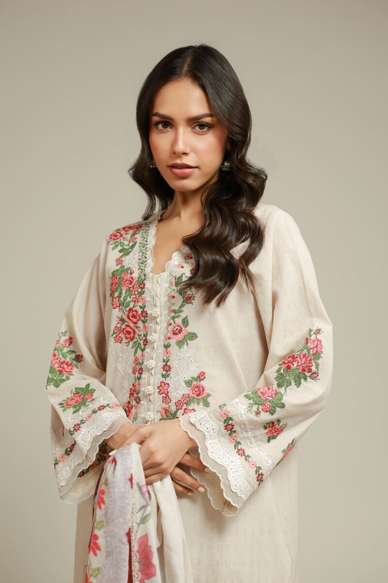 Embroidered | Dobby | Ready-Made Tailored Suit | USD 80.00
