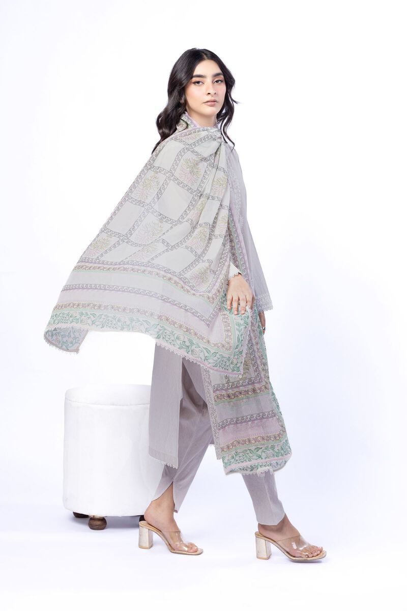 Embroidered | Cotton Dobby | Tailored 3 Piece | USD 75.00