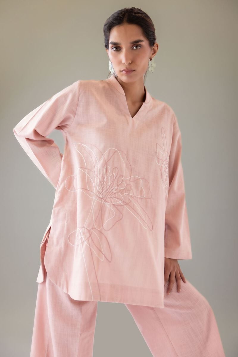 Embroidered | Heavy Textured Cotton | Kurta | USD 30.00