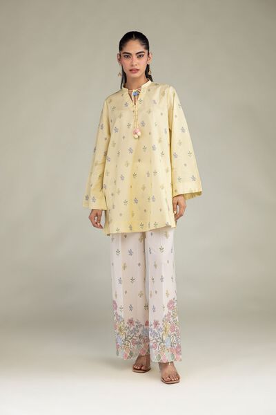 Printed | Cotton Viscose | Floral Cotton Pants | USD 30.00