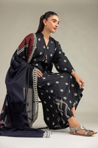 Printed | Cambric | Cambric Longline Kurta | USD 40.00