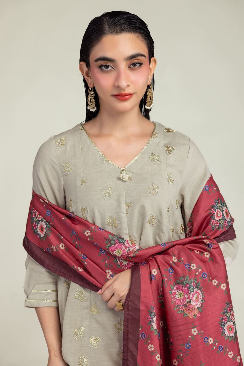 Embroidered | Mesuri | Floral Mesuri Dupatta | USD 30.00