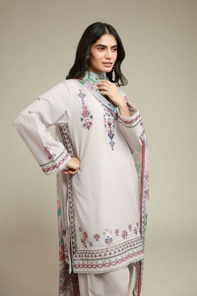 Embroidered | Cambric | Tailored Cambric 3-Piece | USD 70.00