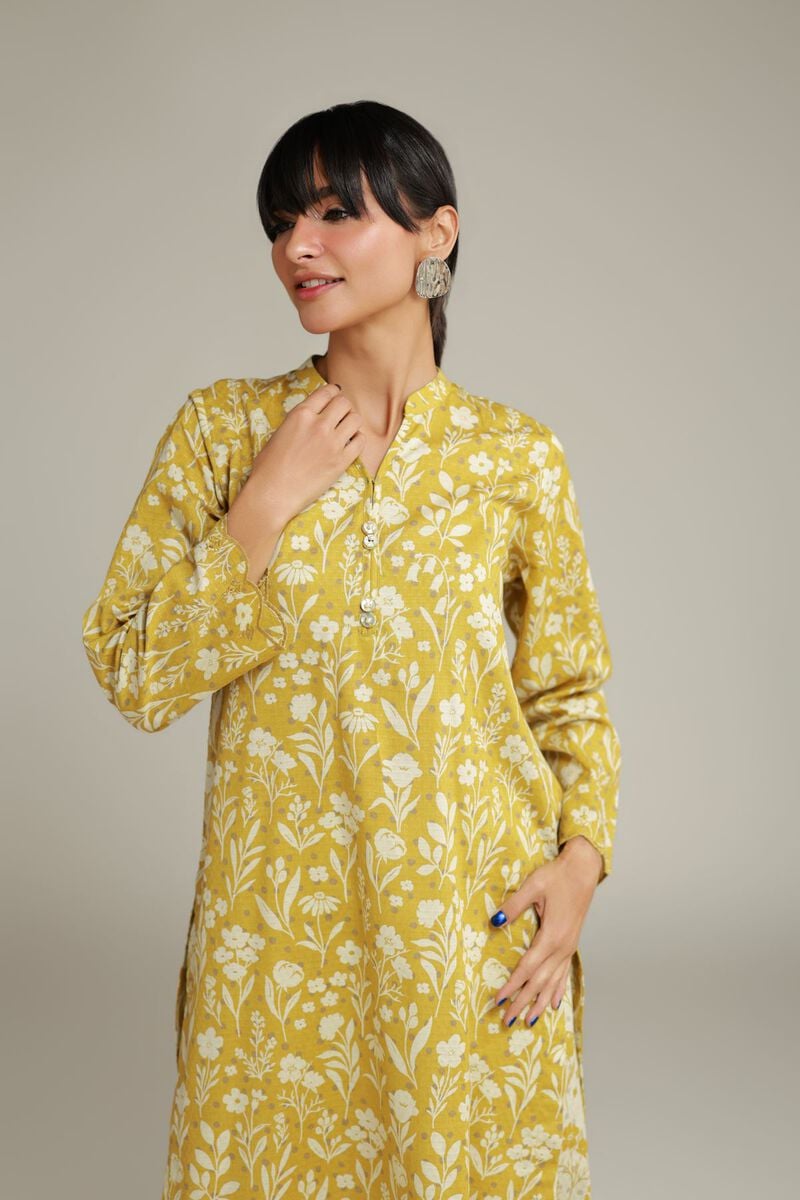 Embroidered | Cotton Dobby | Long Cotton Kurta | USD 30.00