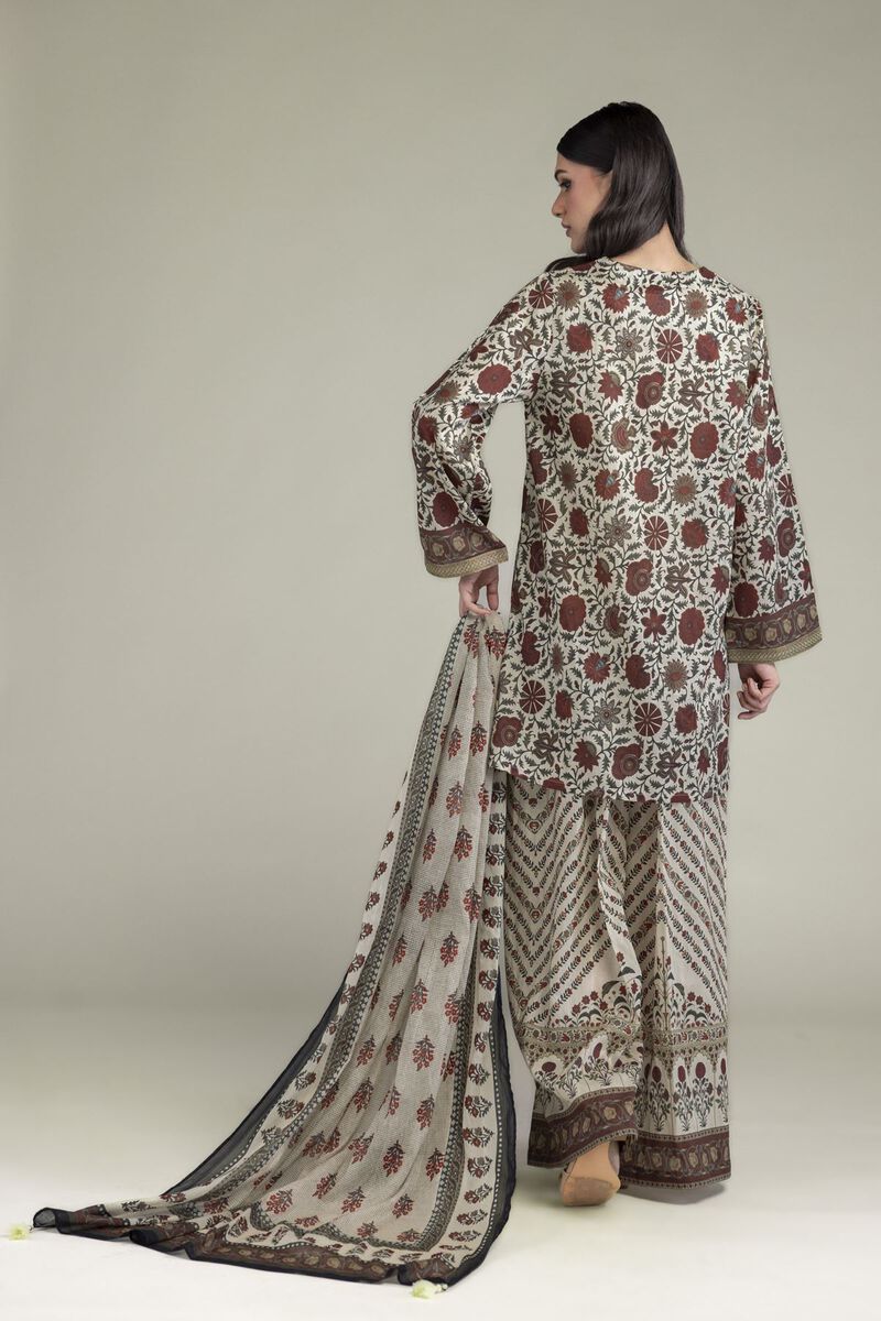 Embroidered | Textured Lawn | Tailored 3-Piece Lawn | USD 60.00