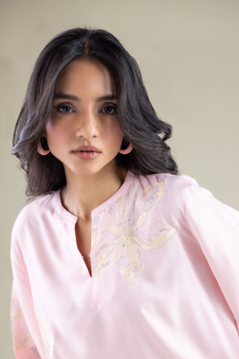 Embroidered | Viscose | Blouse | USD 35.00