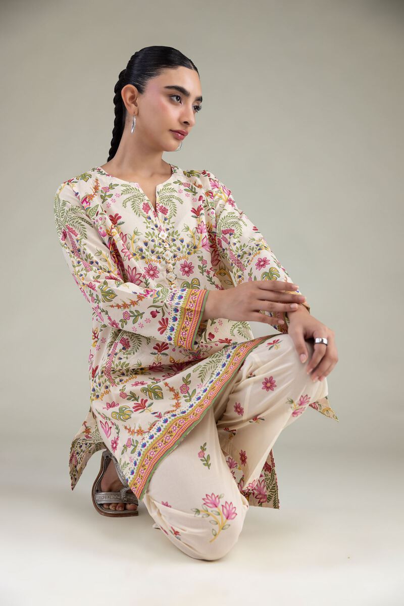 Printed | Cambric | Short Cambric Kurta | USD 35.00