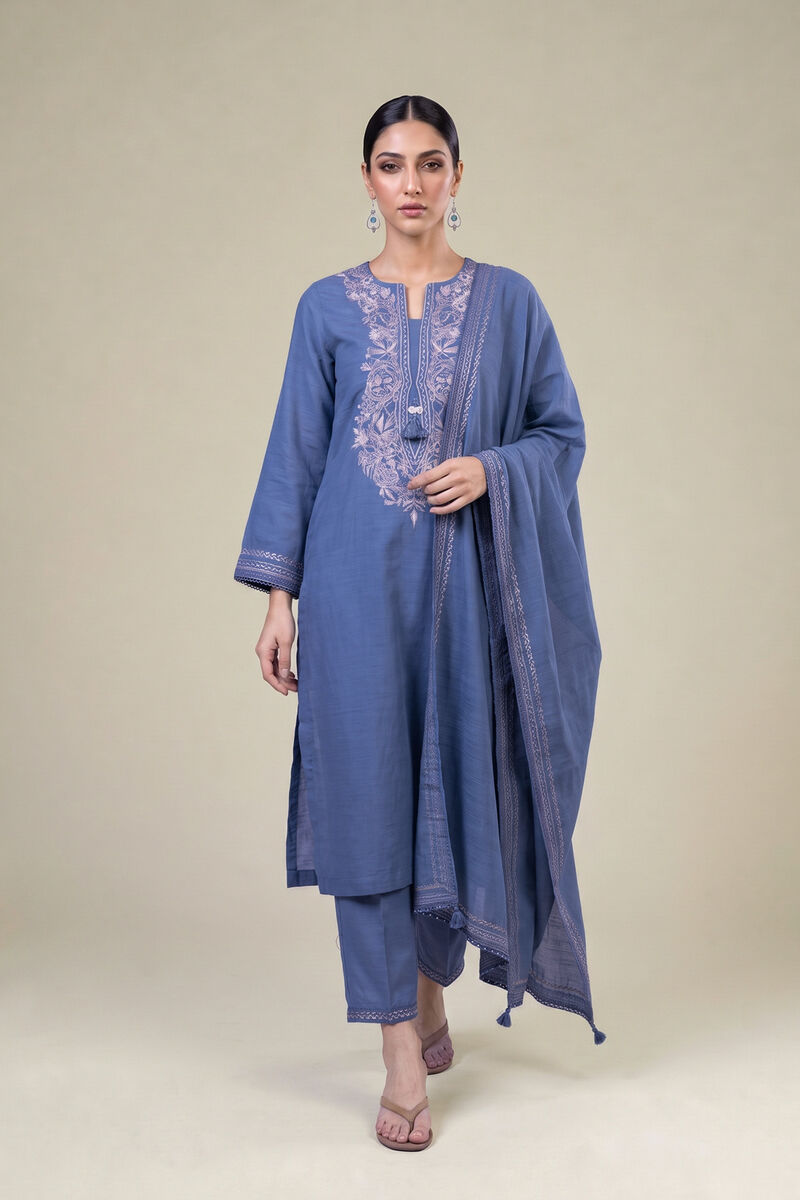 Embroidered | Light Khaddar | Khaddar Solid Pants | USD 30.00