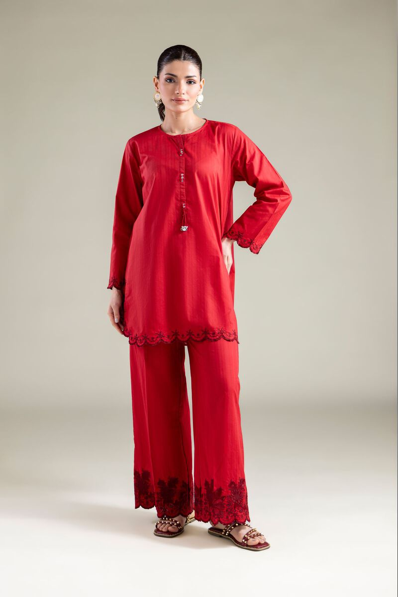 Embroidered | Cotton Dobby | Kurta | USD 40.00