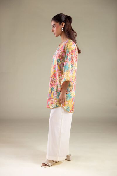 Printed | Cambric | Summer Solid Pants | USD 25.00