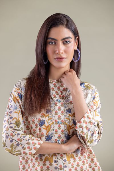 Embroidered | Textured Weave | Shirt | USD 35.00