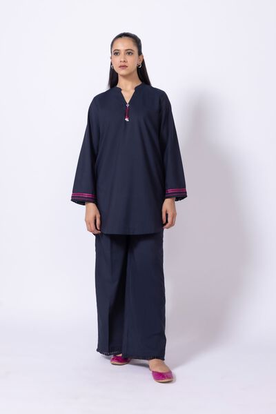 Embroidered | Chambray | Kurta | USD 15.00
