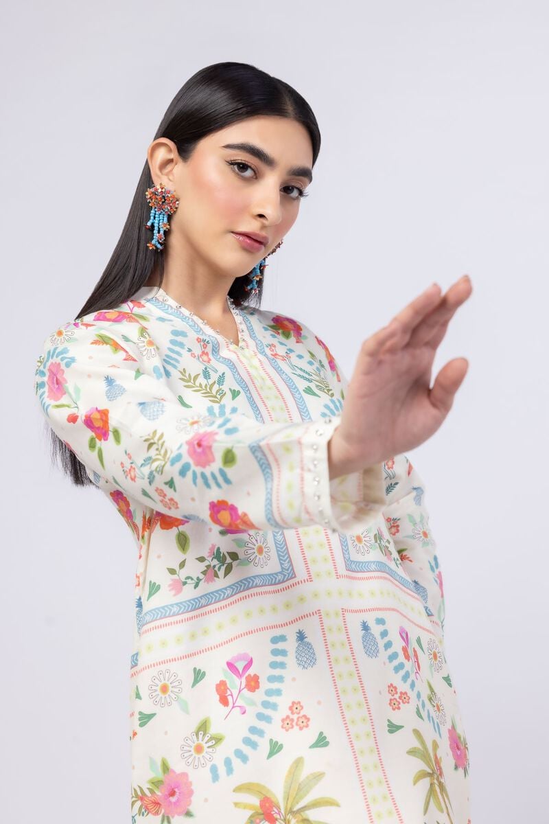 Printed | Thai Silk | Kurta | USD 20.00