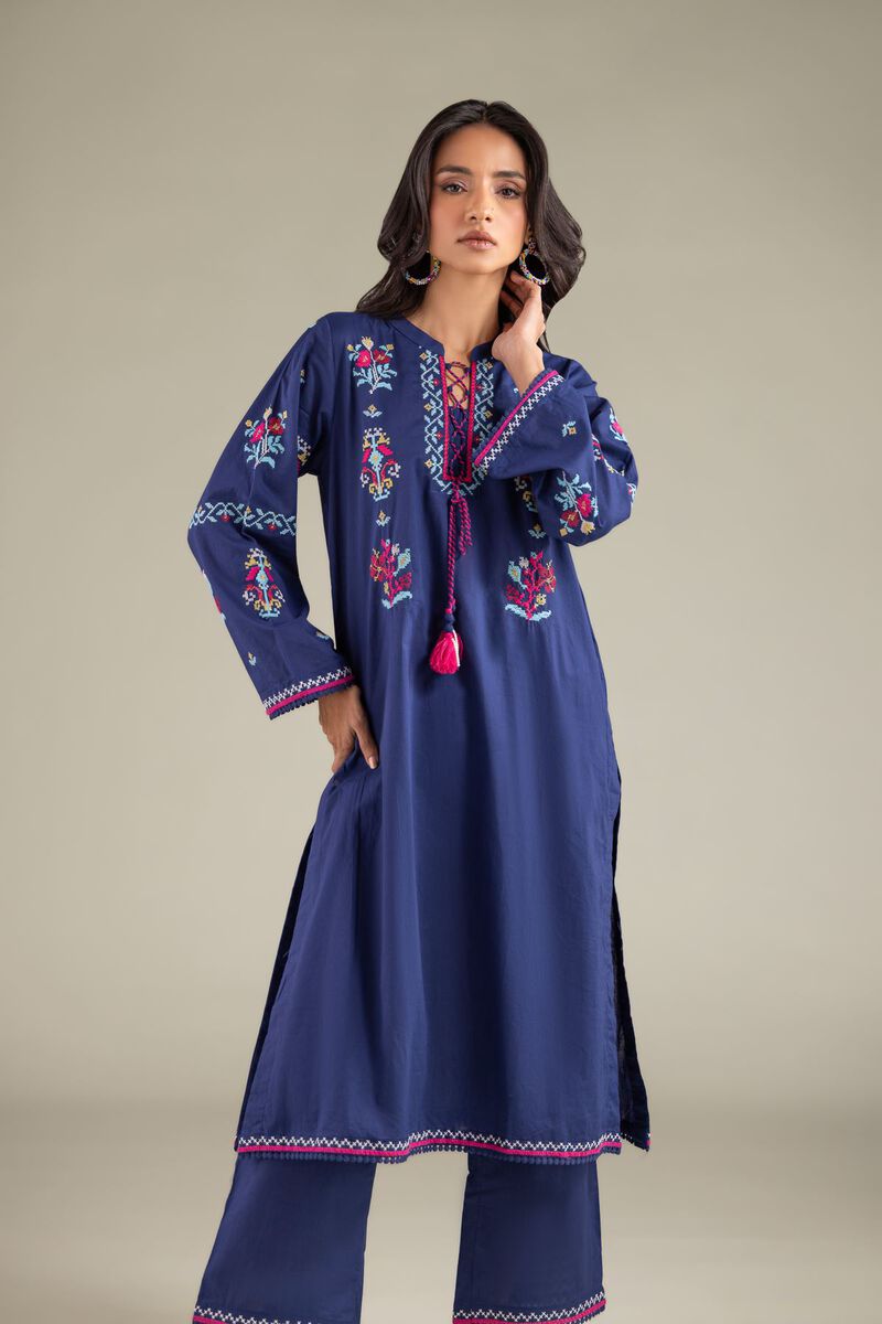 Embroidered | Cambric | Kurta | USD 40.00