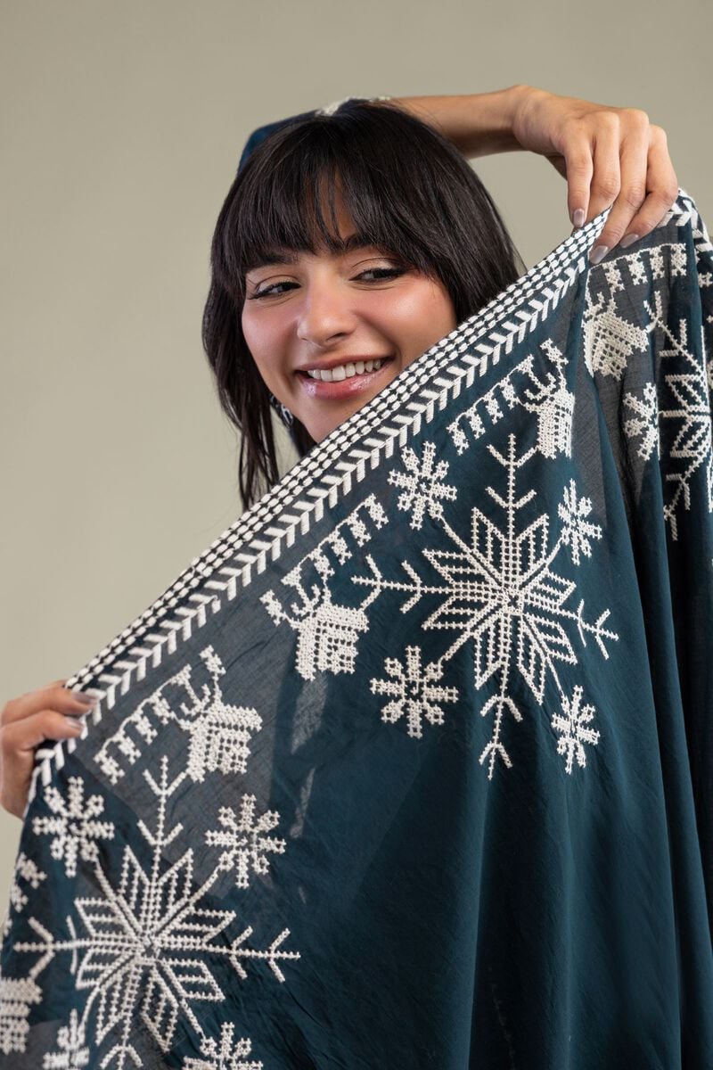 Embroidered | Lawn | Lawn Threadwork Dupatta | USD 25.00