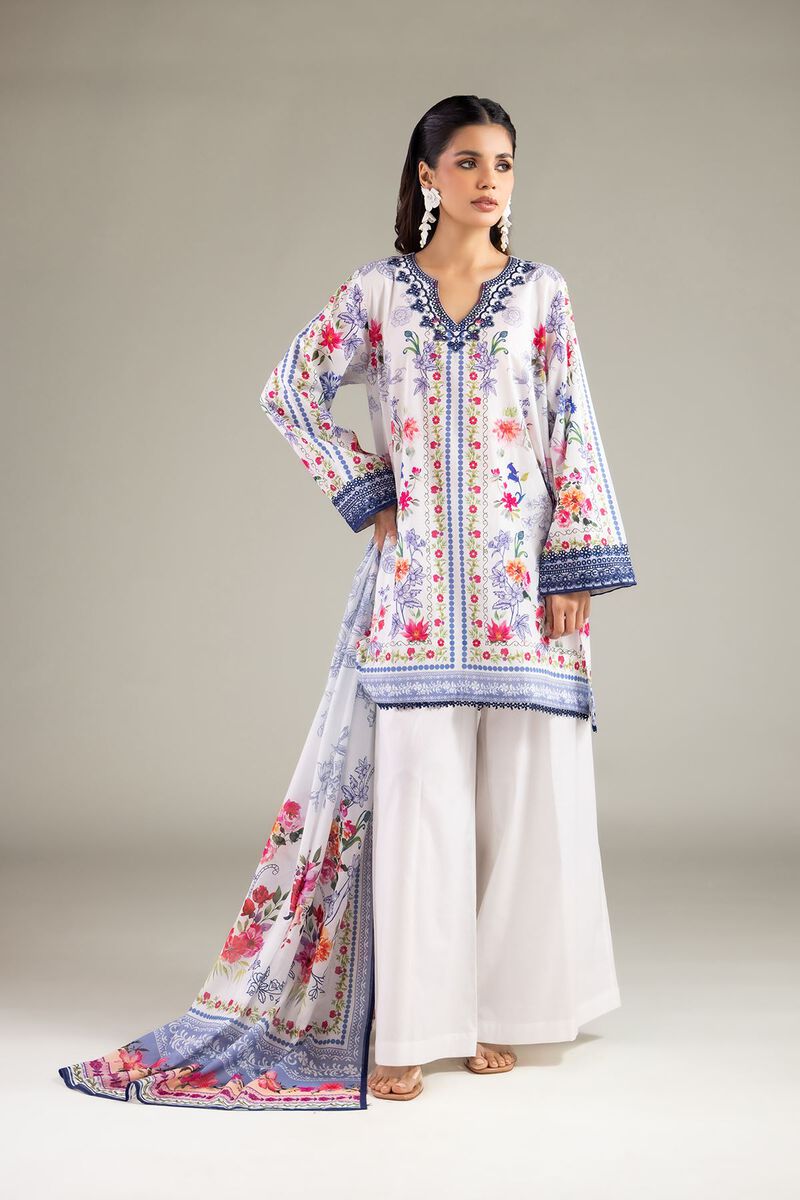 Embroidered | Lawn | Fabrics 3 Piece | null