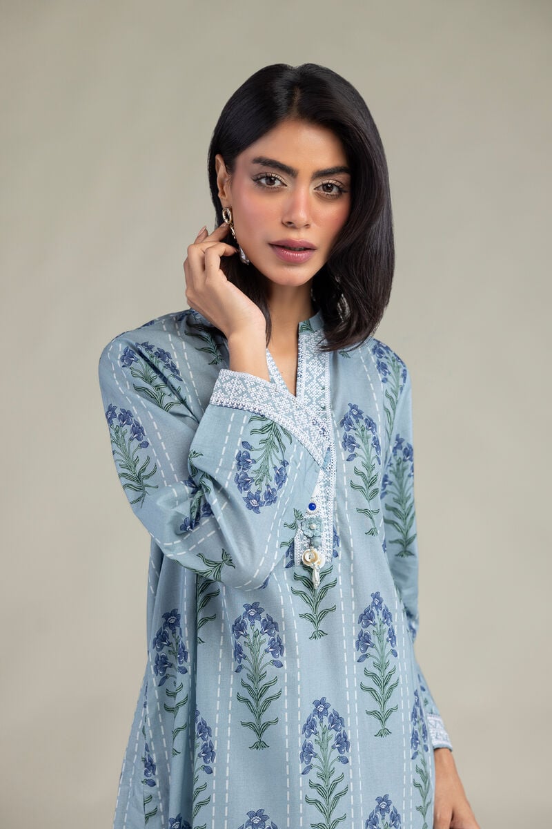 Embroidered | Cambric | Long Cambric Kurta | USD 40.00