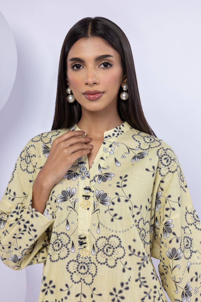 Printed | Crosshatch Poplin | Kurta | USD 12.50