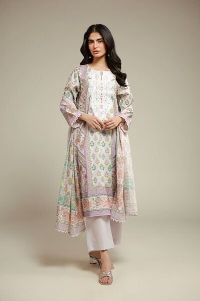 Embroidered | Textured Lawn | 3-Piece Tailored Lawn | USD 65.00