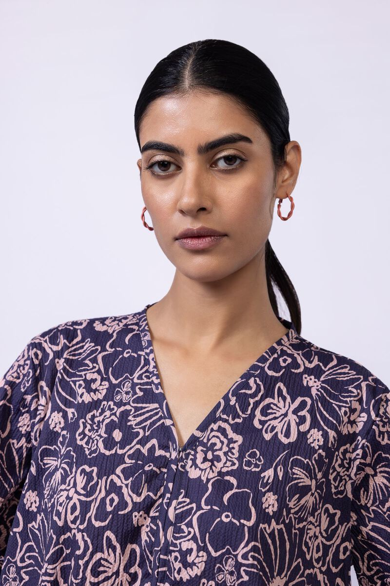 Printed | Ripple Crinkle | Kurta | USD 7.50