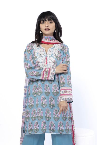 Embroidered | Lawn | Tailored 3 Piece | USD 27.50