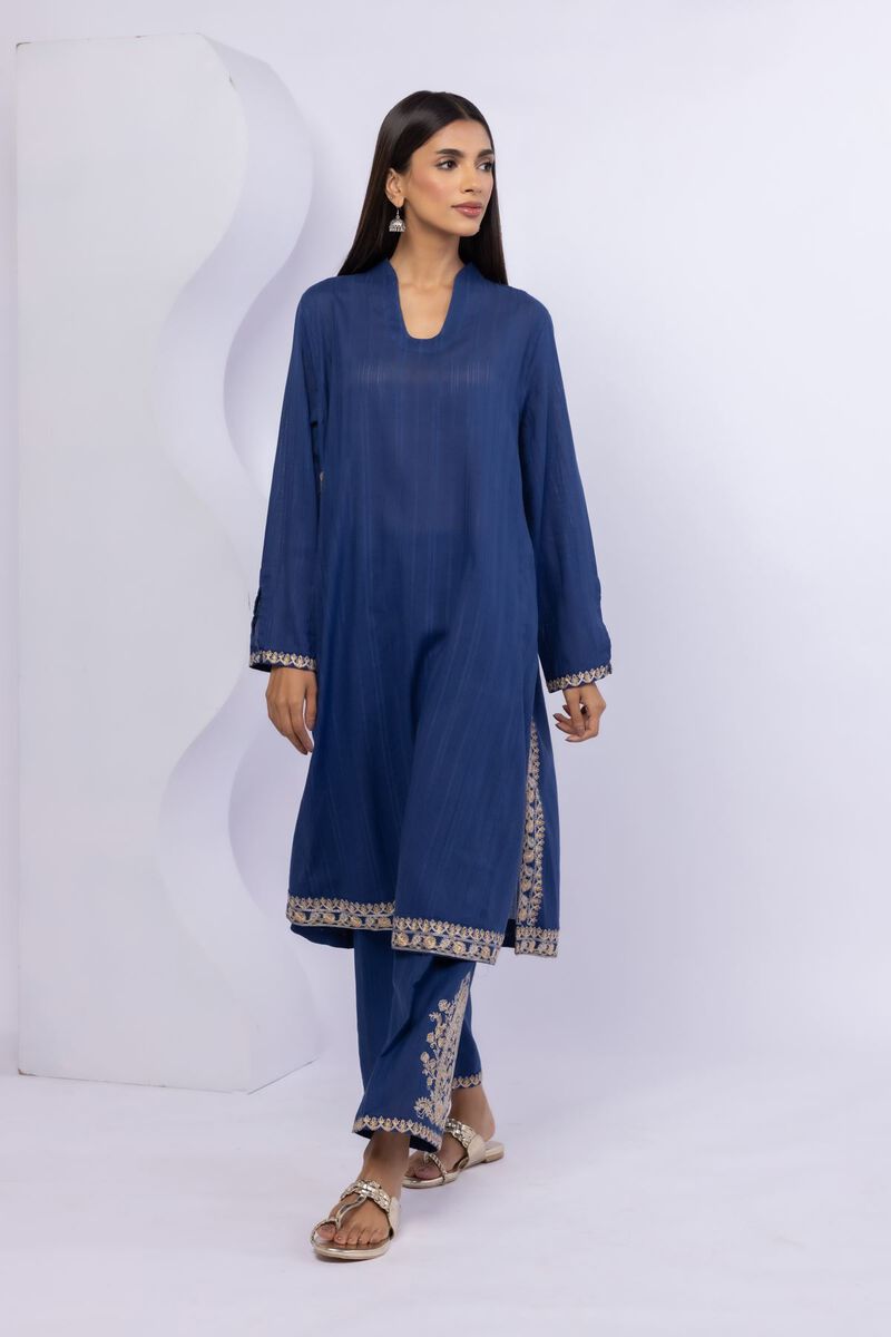Embroidered | Leno | Pants | USD 10.00