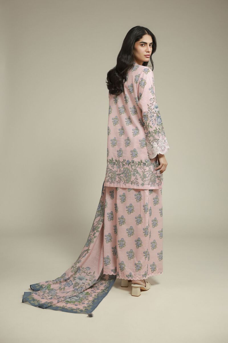 Embroidered | Mesuri | Tailored 3-Piece Set | USD 70.00