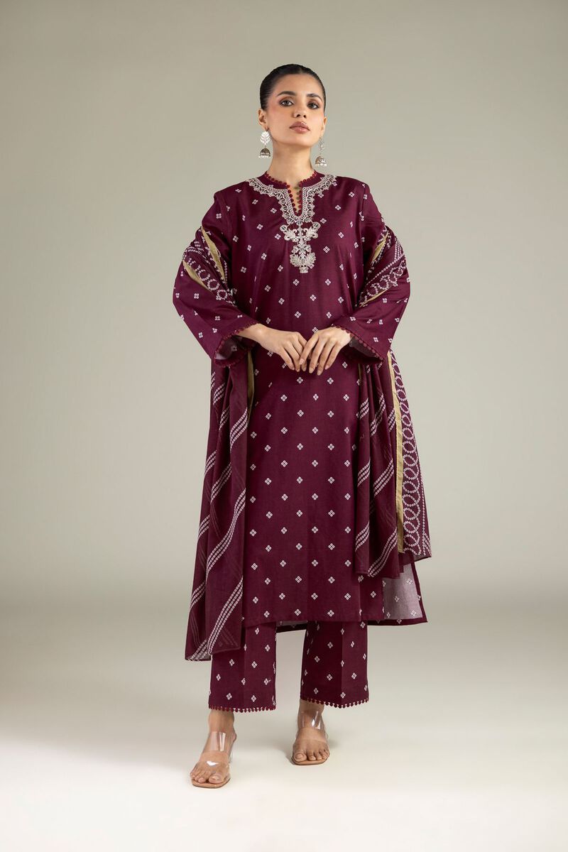 Embroidered | Lawn | Tailored 3-Piece Lawn | USD 65.00