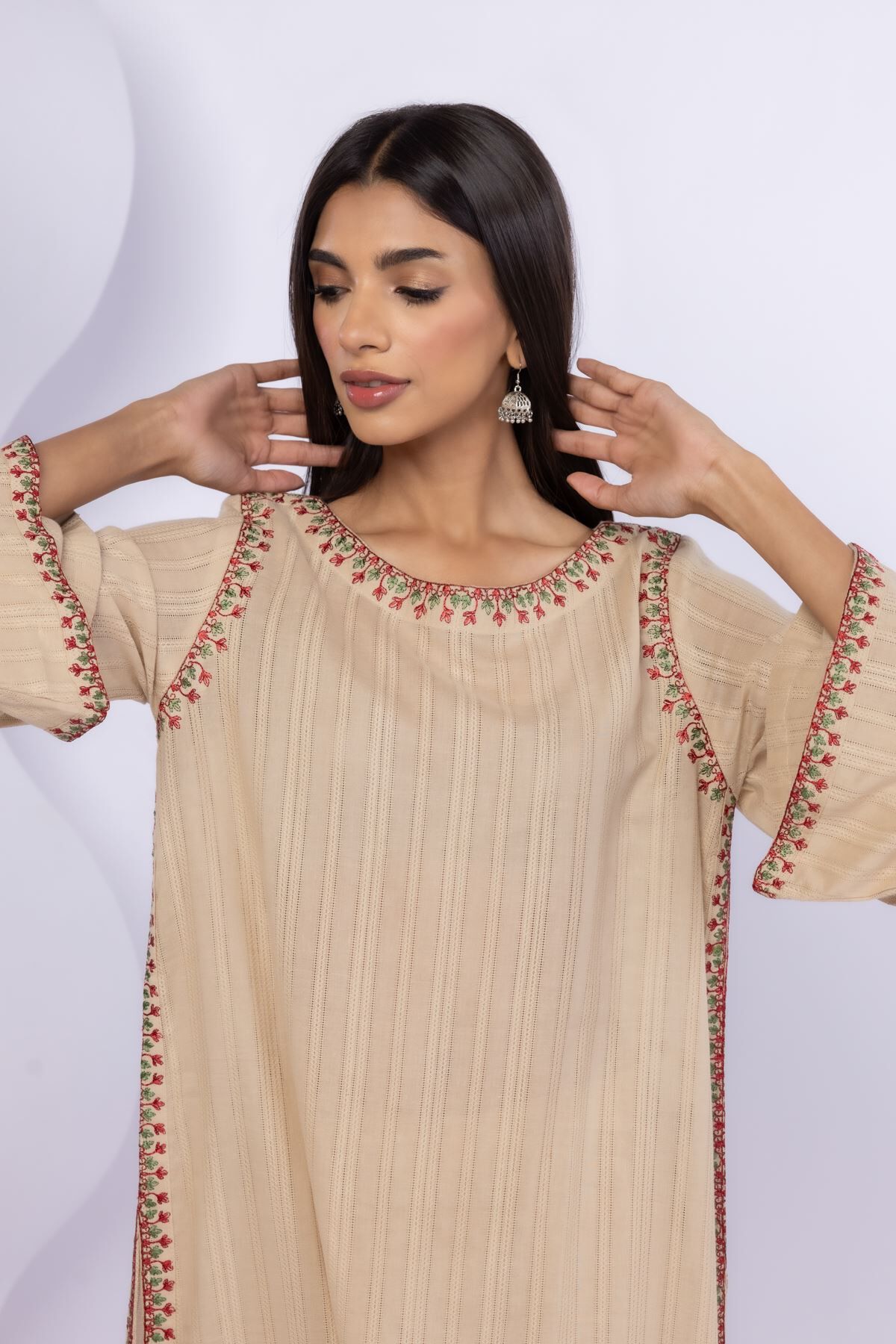 Buy Kurta | 0.0 N/A | 25-05E60-04TA-VG_MULTI | Khaadi United States