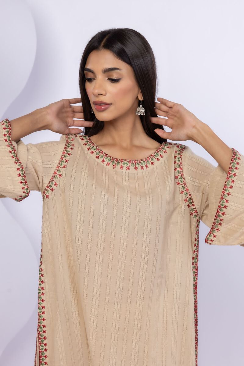 Embroidered | Leno | Kurta | USD 17.50