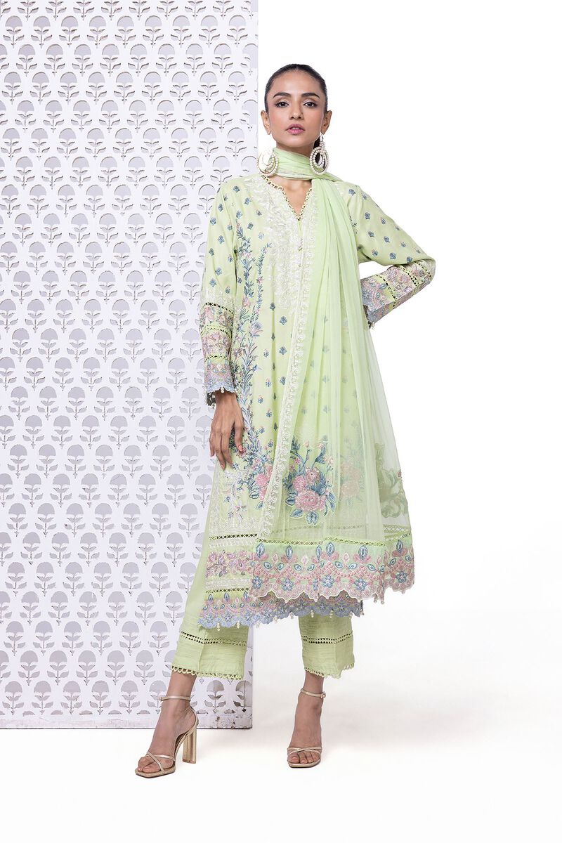 Embroidered | Bamber Chiffon | Dupatta | null