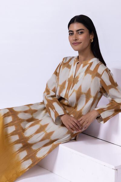 Printed | Ripple Crinkle | Kurta | USD 15.00