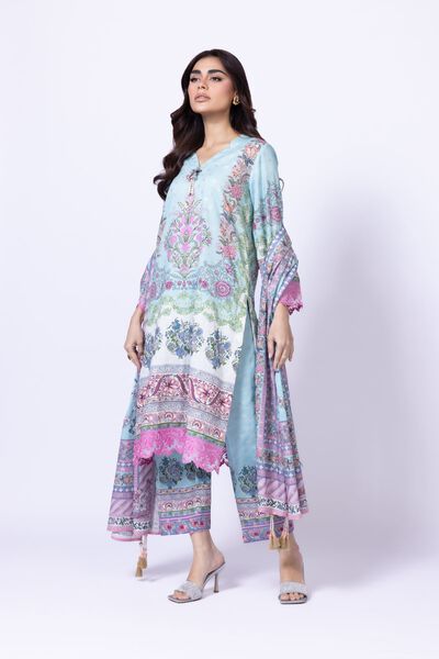 Printed | Cotton Polyester Broshia Jacquard | Pants | USD 8.00